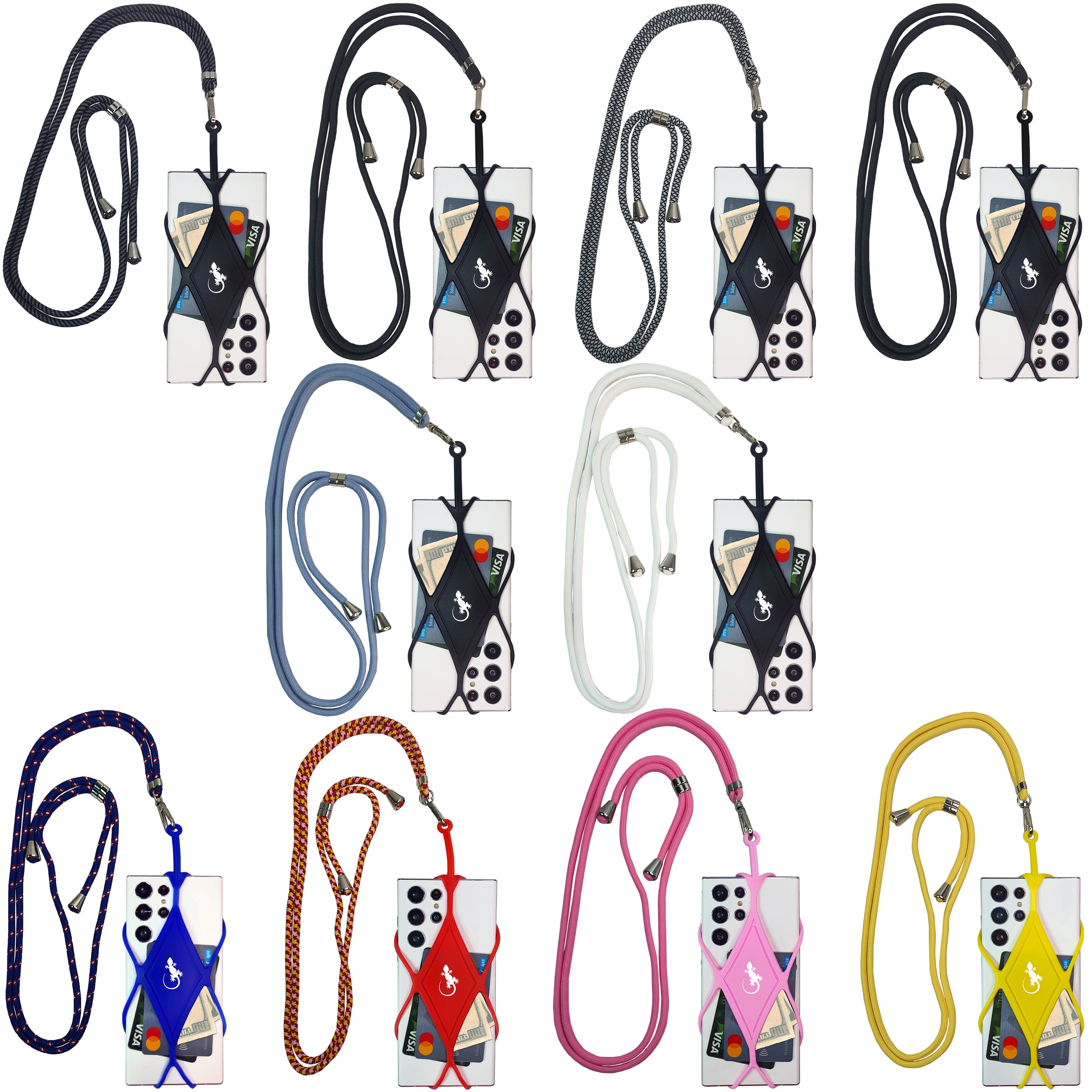 Around The Neck Phone Holder by Gecko Neck Holder for Cell Phone Compatible with iPhone 11