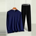 thumbnail image 3 of Hilenly Mens Thermal Underwear Set Fleece Long Johns Warm Base Layer for Winter, 3 of 6