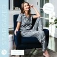 thumbnail image 5 of Hello Mello Stargazer Soft Pajama Lounge Pants Bottoms, Stargazer Large/X-Large (Women's), 5 of 9