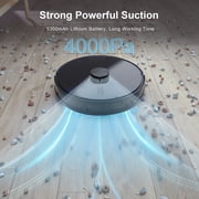 BOBOMOTI Robot Vacuum and Mop Combo, Self Emptying Robot Vacuum Cleaner, Auto Mop Washing&Drying, Ideal for Hard Floors