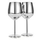 thumbnail image 1 of 2 Copas Vino Tinto Champagne Champaña Acero Inox Elegantes 550ml Para Bar, 1 of 4