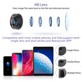 thumbnail image 4 of Selvim Phone Camera Lens Phone Lens Kit 4 in 1, 22X Telephoto Lens, 235° Fisheye Lens, 0.62X Wide Angle Lens, 25X Macro Lens, Compatible with iOS iPhone 10 8 7 6 6s Plus X XS XR Android Samsung -Black, 4 of 5