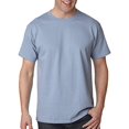thumbnail image 4 of Hanes ComfortBlend EcoSmart Men`s Crewneck T-Shirt, L, Stonewashed Blue, 4 of 9