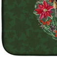 thumbnail image 4 of Caroline's Treasures German Boxer Poinsetta Wreath Dish Drying Mat, 4 of 7