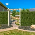 thumbnail image 4 of Costway 12 PCS 20" x 20" Artificial Hedge Boxwood Panels with Realistic Undulant surface, 4 of 10