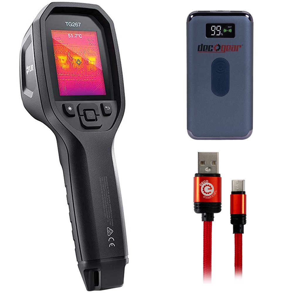 FLIR TG267 Diagnostic Thermal Imaging Camera with Bluetooth Bundle with