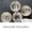 4pc-Assorted Patterns, variant on 4pc/6pc 4.75inch Vintage Ocean Ceramic Bowl Rice Bowl Yogurt Bowl Fruit Bowl Dinner Bowl