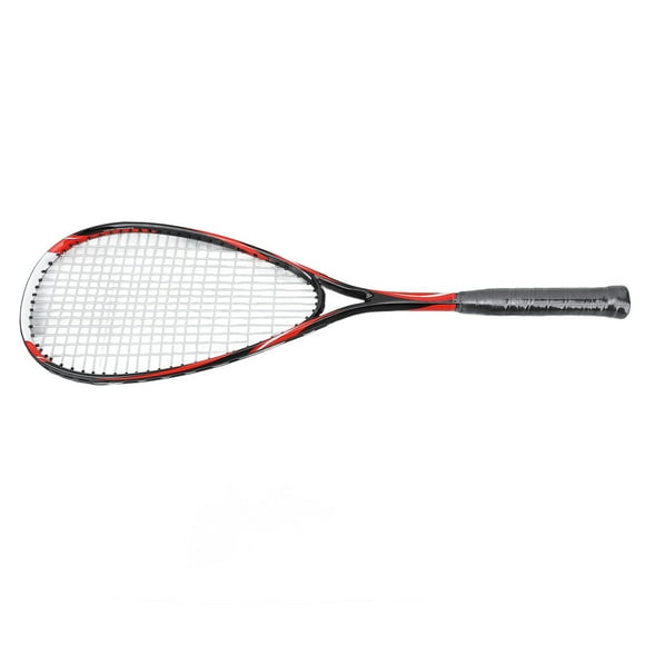 Squash Racquet, Transparent OversizedBeginner Carbon Squash Racket with Lightweight And Comfortable Foam Rubber Wrapped Handle, Sports Beginner Squash Racquet Set