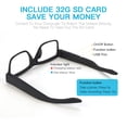 thumbnail image 2 of Gafas Inteligentes con Cámara de Video 1080P HD 32GB, 2 of 6