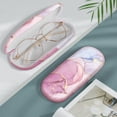 thumbnail image 3 of Funda para gafas Fintie, rígida, portátil, brillante, de mármol, 3 of 8