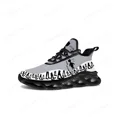 thumbnail image 1 of Zapatillas deportivas planas Depeche Rock Band Mode para hombre y mujer, deportivas pop para correr, con cordones, de malla, hechas a medida, color negro, 1 of 6
