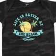 thumbnail image 4 of Inktastic Life's Better at the Beach Girls Baby Bodysuit, 4 of 5