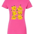 thumbnail image 3 of Pokémon - Pikachu Grid - Juniors Fitted Graphic T-Shirt, 3 of 5