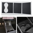 thumbnail image 1 of Calcomanías Adhesivas Para Caja De Almacenamiento De Fibra De Carbono Para Coche, Accesorios Interiores, Pegatina Para Consola Central A La Moda, Compatible Con Tesla Model 3 Eigraketly VI011244-00, 1 of 6
