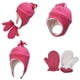 thumbnail image 5 of Male 2 unids/set Otoño Invierno niños gorro de lana guantes conjunto niños bebé gorros y guantes calientes, 5 of 5