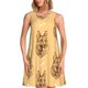 thumbnail image 1 of Easygdp German Shepherd Dog para Vestido Transpirable de Mujer, Vestido Suelto de Manga Corta con Pliegues y Bolsillos para el Verano, 1 of 7