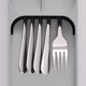 thumbnail image 5 of U Chef Organizador de cubiertos de cocina de 5 compartimentos U Chef Set de madera, 5 of 6