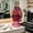 Pink, variant on 2-in-1 Hollow Plastic Wig Stand, 7.2x11.8in Freestanding & Hanging Dual Use Wig Head Support Holder, Breathable Wig Drying Display Rack