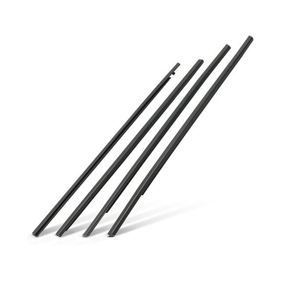 Door Window Belt Weatherstrip Kit 4 - Compatible with 2016 - 2021 Honda Civic 2017 2018 2019 2020