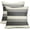 Black Grey, variant on Burgundy Grey Striped Pillow Covers 16x16 Set of 2 Boho Stripe Print Patterned Gray Cream Decorative Spring Summer Outdoor Pillowcases Modern Farmhouse Throw Cushion Case Couch Sofa Bed Decor