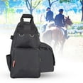 thumbnail image 2 of Equestrian Backpack Horse Riding Outfit Gloves Leg Guards Storage Bag, 2 of 8