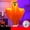 Orange 19.7 Inch, variant on Halloween Ghost Outdoor Decoration DIY Kit, Light up LED Standing Decor Spooky Orange Ghost Display for Halloween Party Covered Porch Gate Fireplace Spooky House, Orange 19.7 Inch