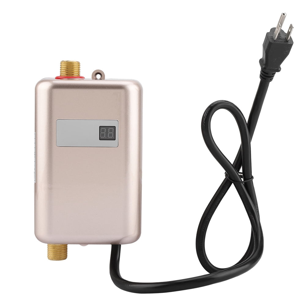 Fyydes 3000W 110 Volts Tankless Water Heater for Bathroom, 20 x 10.5cm Capacity