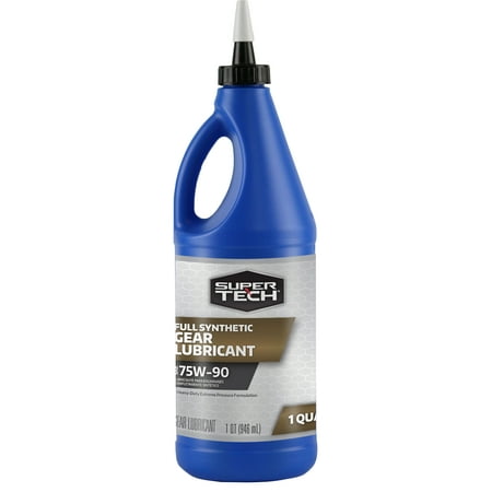 Super Tech Full Synthetic Gear Lubricant 75W-90, 1 (Best Gear Oil For Differential)