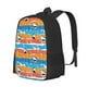 thumbnail image 1 of Balery Shark On Line Mochila para hombre y mujer - Tela Oxford 600D resistente - Gran capacidad, resistente al agua, ideal para la escuela, viajes y senderismo, 1 of 6