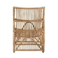 thumbnail image 4 of Bowery Hill Contemporary Bohemian Natural Rattan Lounge Chair, 4 of 10