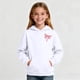 thumbnail image 4 of Sudadera con capucha para niños, color sólido, manga larga, informal, deportiva, sudadera con capucha de manga larga con inserciones en los hombros, blusa de poliéster para niños, 4 of 8