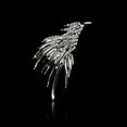 thumbnail image 2 of Segolike Rhinestone Crystal Eagle Brooch Men Women Suit Lapel Pin Jewelry Gift, 2 of 7