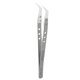 thumbnail image 1 of KGX TC002 Electric Tweezers, Professional 3-Hole Tweezers, Stainless Steel Insulated Tweezers, Curved Tip Sewing Tweezers, 1 of 4