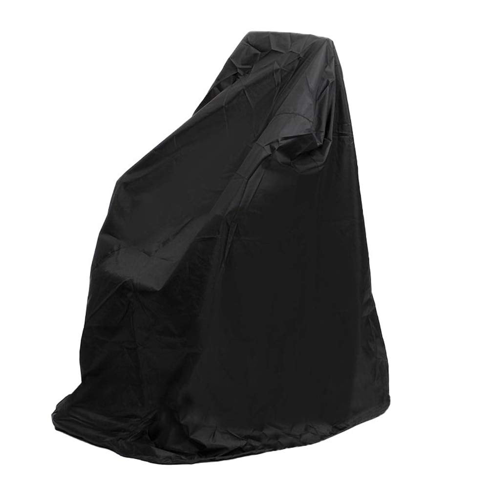 Wheelchair Cover, Outdoor Rain Cover for Scooter, Storage Cover for Walker or Moped, Rain Cover for Furniture, 115x75x130cm (Black)