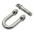 thumbnail image 4 of Extreme Max 3006.8243.4 BoatTector Stainless Steel D Shackle - 3/8", 4-Pack, 4 of 5