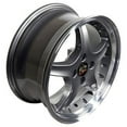 thumbnail image 3 of New 17 Inch Aluminum Wheel for 79-93 Ford Mustang Cobra Anthracite Rim, 3 of 5