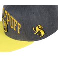 thumbnail image 2 of Harry Potter Hufflepuff Embroidered House Crest Adjustable Snapback Hat Cap, 2 of 3
