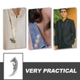 thumbnail image 3 of unbranded Pin De Metalizado Plateado Para Trajes Con Retro Y, 3 of 7