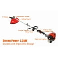 thumbnail image 4 of 52cc 2 Stroke Gas Hedge Trimmer, 5 in 1 Tool String Trimmer, Cordless Weed Wacker, Petrol Hedge Trimmers, Weed Eater Gas Powe with Multi Functional Trimming Tools, Powerful Brush Cutter, 4 of 11