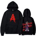 thumbnail image 1 of Sudadera con capucha y2k para hombre y mujer, jersey con estampado de patrón Real Hasta La Muerte Anuel AA, ropa de calle para parejas, jersey de Hip-Hop, tallas grandes, Otoño e Invierno xuanjing  unisex, 1 of 2