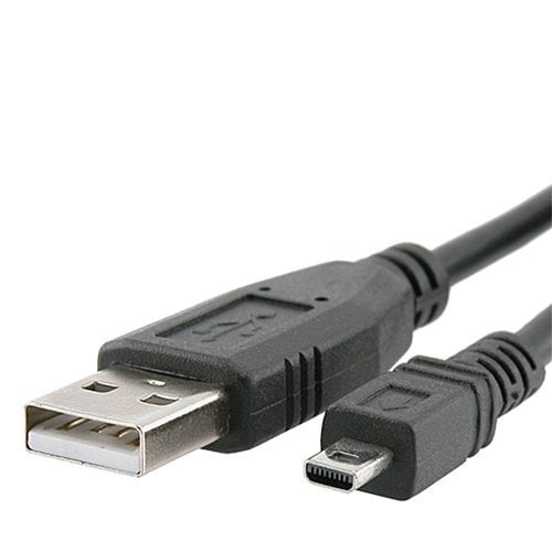 Insten Replacement USB Cable UC-E6 Compatible with Nikon Coolpix P50 S520 L18 L16 L110 S210 
