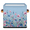 Multicolor 3, variant on CURLYOOT Grapes Fruit Cube Storage Bin 11 Inch Fabric Storage Cube for Shelves Decorative Grape Leaves Foldable Basket with Leather Handle for Closet Shelves Organizer