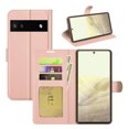 thumbnail image 1 of [PST] Google Pixel 6A 5G 2022 Wallet Case, Leather Magnetic Card Slot Wallet Folio Flip Case Cover, 1 of 5