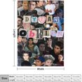 thumbnail image 3 of Dylan Star Obrien Blanket Poster Soft Comfortable Warm Wool Blanket Fan Gift Suitable for Room Sofa Office Bed Car Camping Sofa Decoration Comfortable 30"x40", 3 of 6