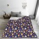 thumbnail image 5 of Balery Gnomes And Houses Manta de Felpa Suave y Acogedora – Cobija de Franela Aterciopelada para Cama, Lavable y Cálida para Sofá, Mascotas, Transpirable-60"x50", 5 of 7