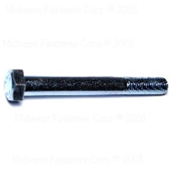 Midwest Fastener 170 0.75-10 x 6.5 Coarse Zinc Hex Bolt - 20 Piece