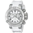 thumbnail image 1 of Invicta Women's 16882 Subaqua Noma III Silver Dial White Silicone Rubber Strap Chrono Dive Watch, 1 of 4