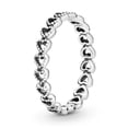 thumbnail image 2 of Anillo PANDORA Band of Hearts de plata de ley, talla 6, para mujer, 2 of 8