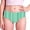Green, variant on Girls Comfortable Everyday Underwear For Kids – Soft Breathable Briefs For Girls Age 4 12 Basic Seamless Fit For Little Girls Organic Underwear