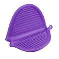 thumbnail image 4 of Mini Oven Mitt Pot Holder Heat Resistant Pinch Covers Gloves Purple 2 Pack, 4 of 5